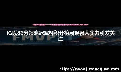 IG以86分领跑冠军杯积分榜展现强大实力引发关注